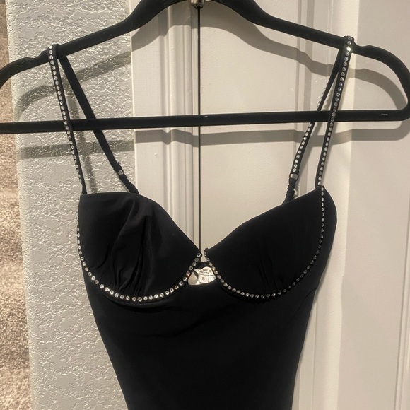 LA REVECHE Letizia Crystal-embellished Swimsuit - Picture 5 of 10